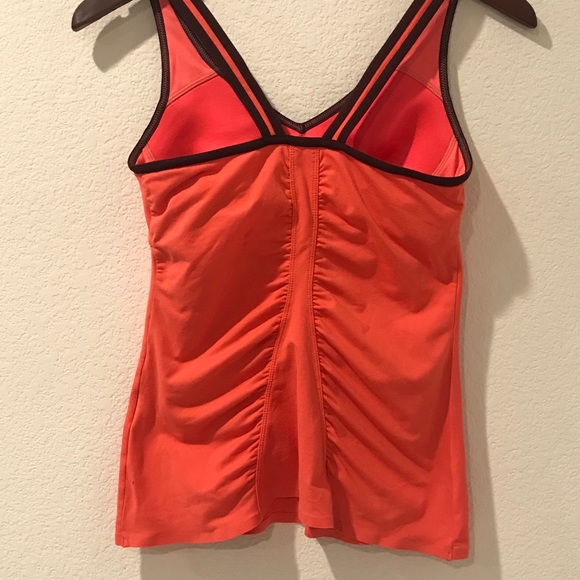 Nike Dry Fit Athletic Orange Tank Top S - Picture 4 of 7